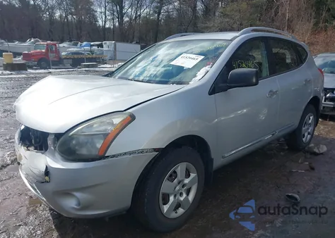 2015 Nissan Rogue Select S из США, поврежденный, VIN JN8AS5MV7FW771017